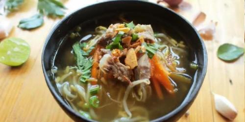 kuliner Mbulak Wilkel - soto bathok khas petani Bantul